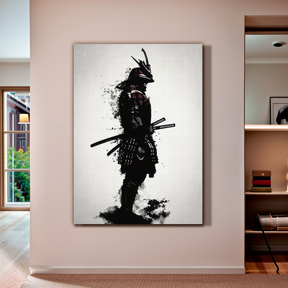 QUADRO CANVAS O GUERREIRO SAMURAI